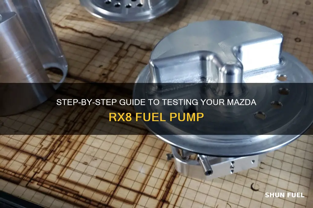 how to test rx8 fuel pump