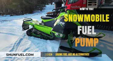 Efficient Snowmobile Fuel Pump Testing: A Step-by-Step Guide