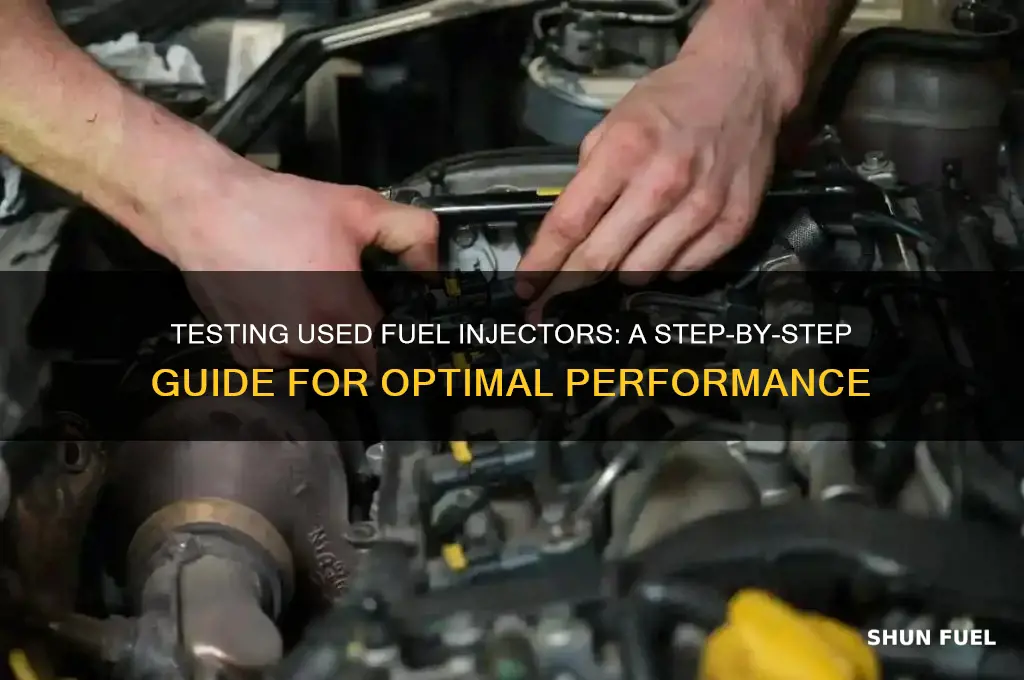 how to test used fuel injectors