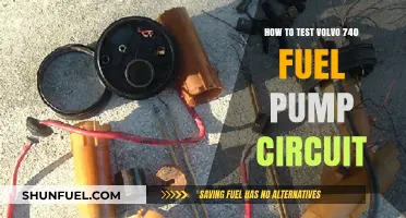 Testing Volvo 740 Fuel Pump Circuit: Step-by-Step Guide for Mechanics