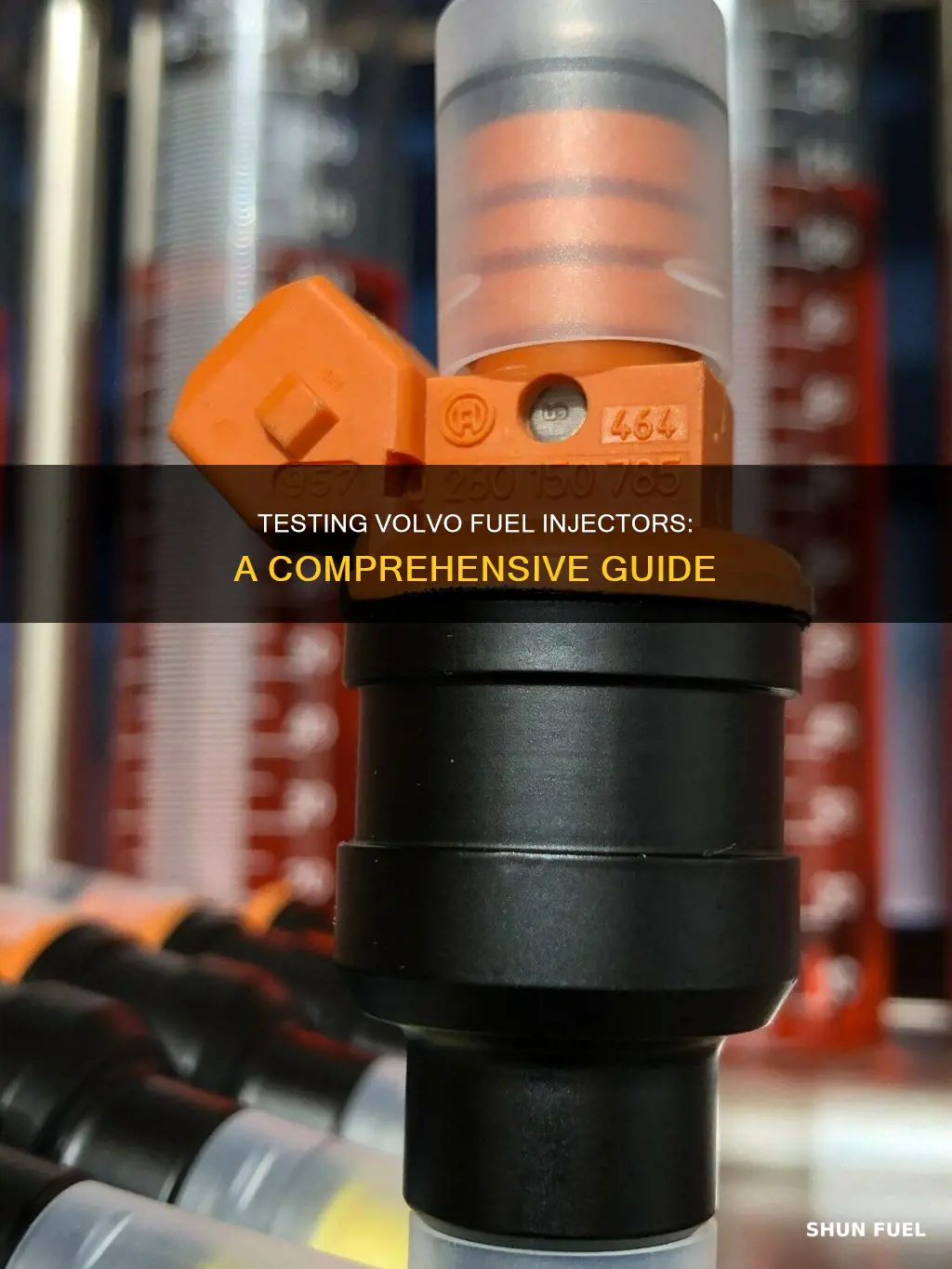 how to test volvo fuel injectors