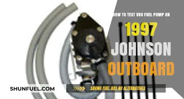 Testing Your 1997 Johnson Outboard VRO Fuel Pump: A Step-by-Step Guide