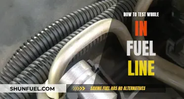 Testing Fuel Lines: Finding Holes, Step-by-Step