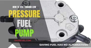 Testing Yamaha's Low-Pressure Fuel Pump: A Step-by-Step Guide