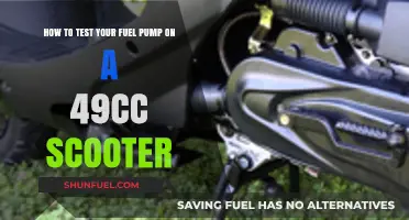 Testing Your 49cc Scooter Fuel Pump: A Step-by-Step Guide
