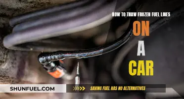 Thawing Frozen Fuel Lines: Quick and Safe Methods