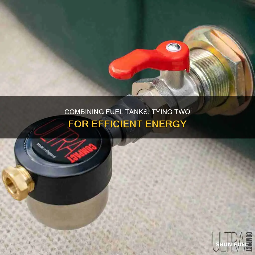 how to tie 2 fuel oil tanks together