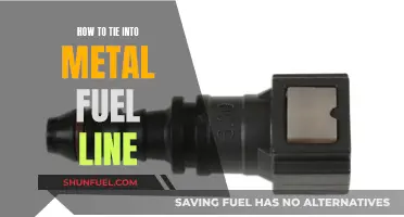 Metal Fuel Line Maintenance: Securely Tying into the System