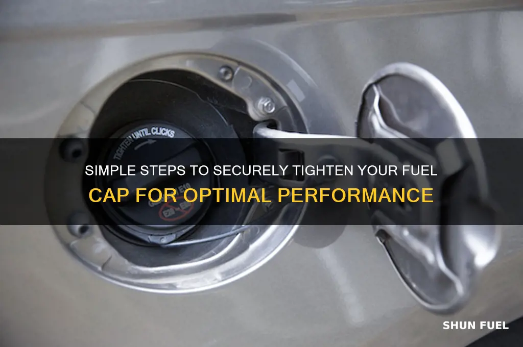 how to tighten fuel cap