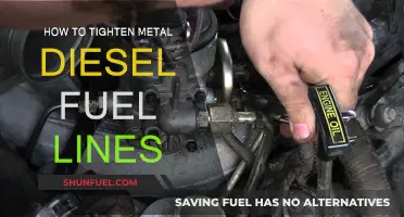 Mastering Metal Fuel Line Tightening: A Comprehensive Guide for Diesel Enthusiasts