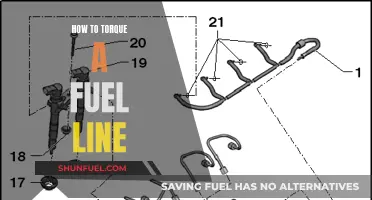 Torquing a Fuel Line: Steps to Tighten Connections Right