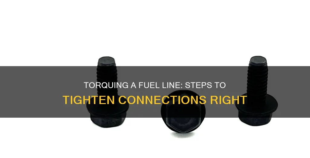 how to torque a fuel line
