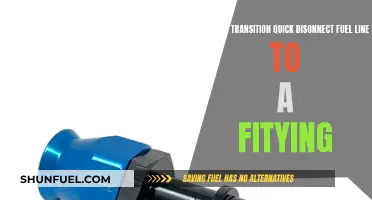 Transitioning Fuel Lines: Quick Disconnect to Fitting