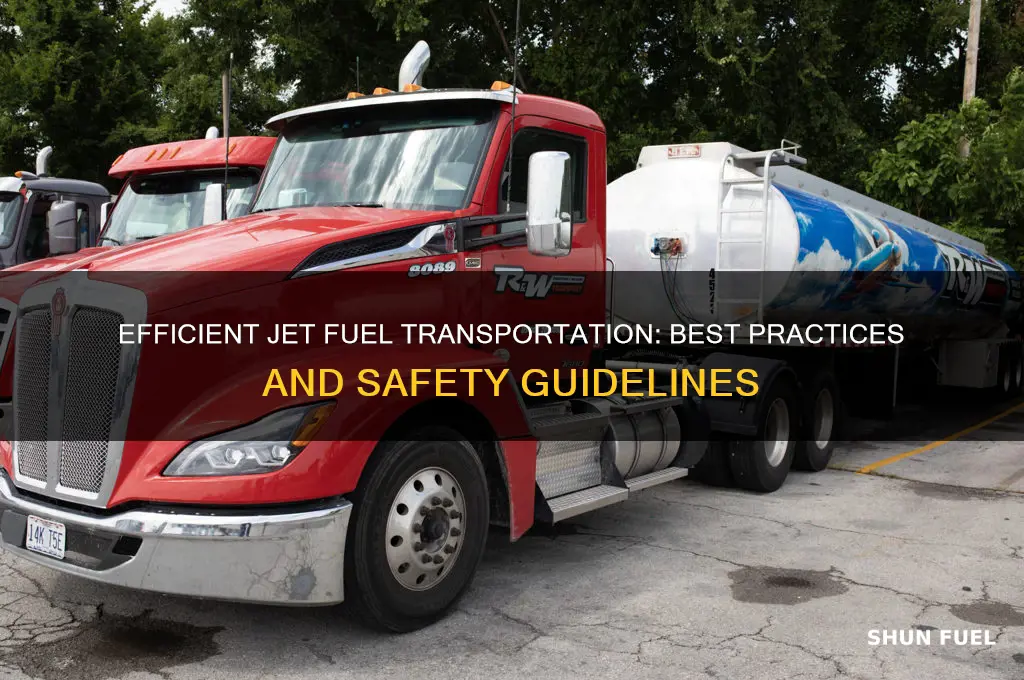 how to transport jet fuel