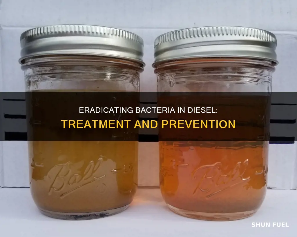 how to treat bacteria in diesel fuel