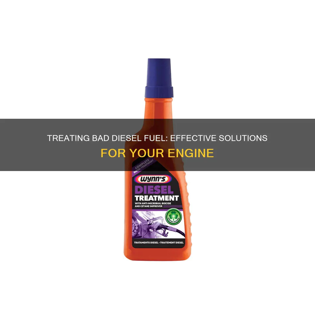 how to treat bad diesel fuel