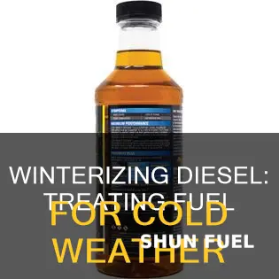how to treat diesel fuel for cold weather