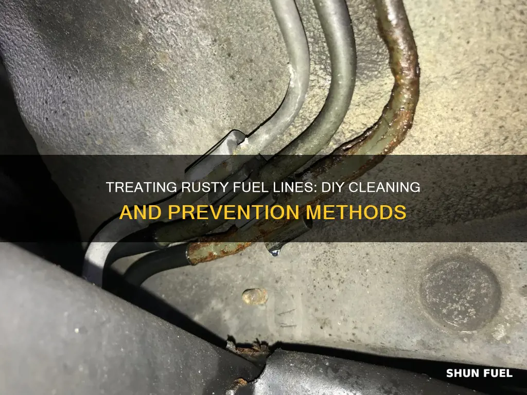 how to treat rusty fuel lines