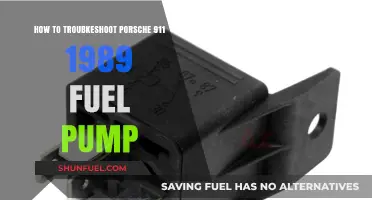 Troubleshooting the 1989 Porsche 911 Fuel Pump: A Step-by-Step Guide