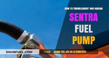 Troubleshooting Your 1991 Nissan Sentra's Fuel Pump: A Step-by-Step Guide