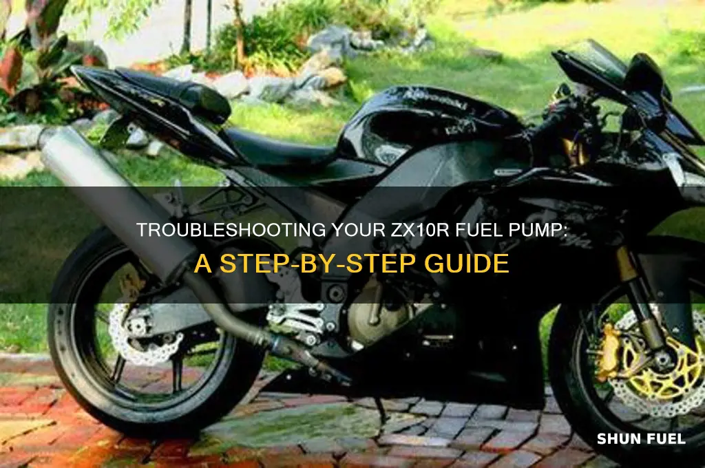how to troubleshoot a fuel pump zx10r