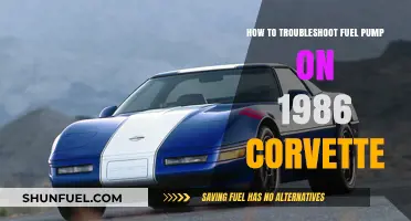 Troubleshooting Your 1986 Corvette's Fuel Pump: A Step-by-Step Guide