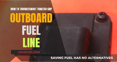Troubleshooting Guide for Tohatsu 6HP Outboard Fuel Line