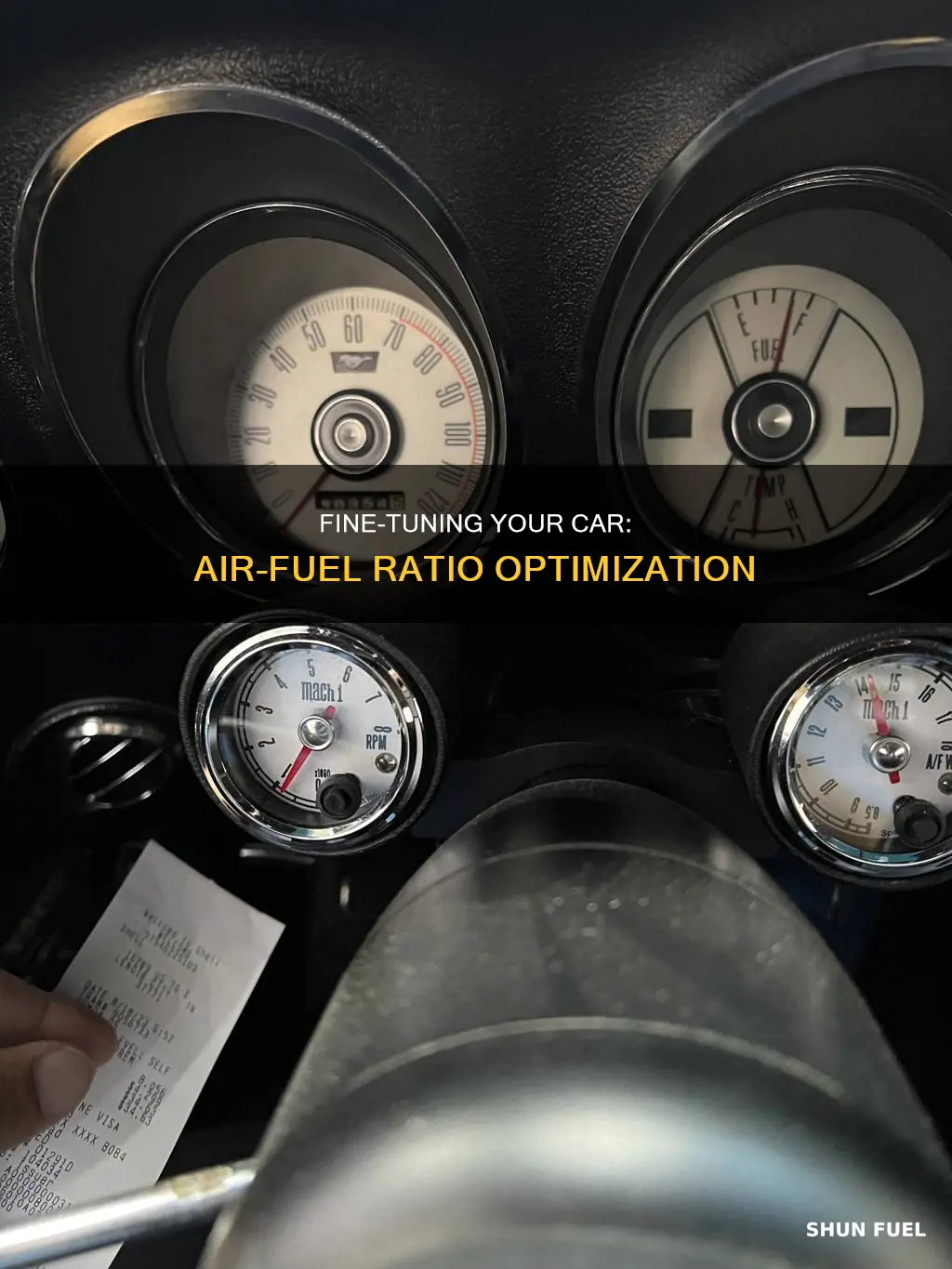 how to tune a car air fuel ratio