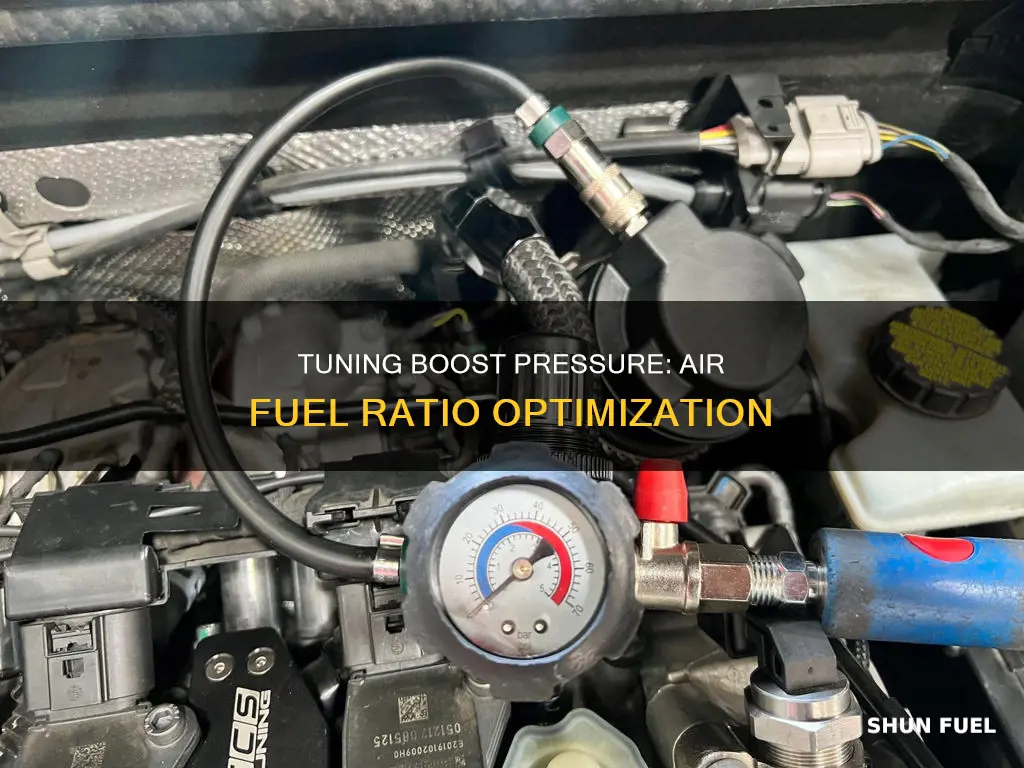 how to tune boost pressure to air fuel ratio