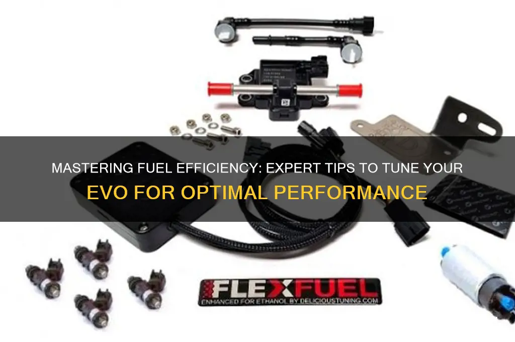 how to tune fuel evom