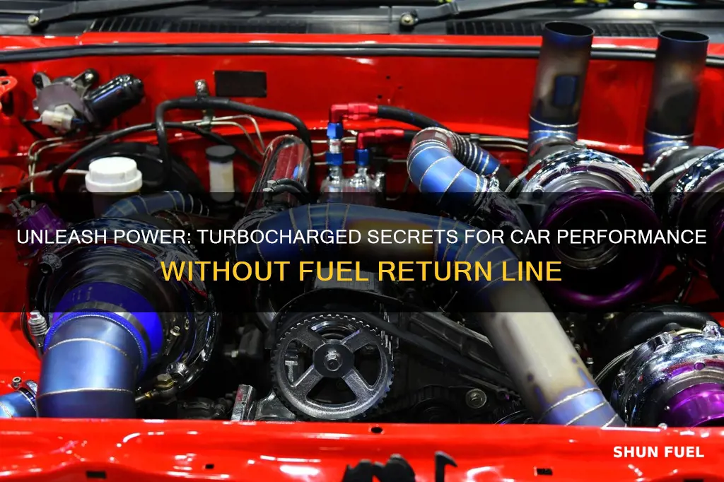 how to turbo a car without fuel returen line