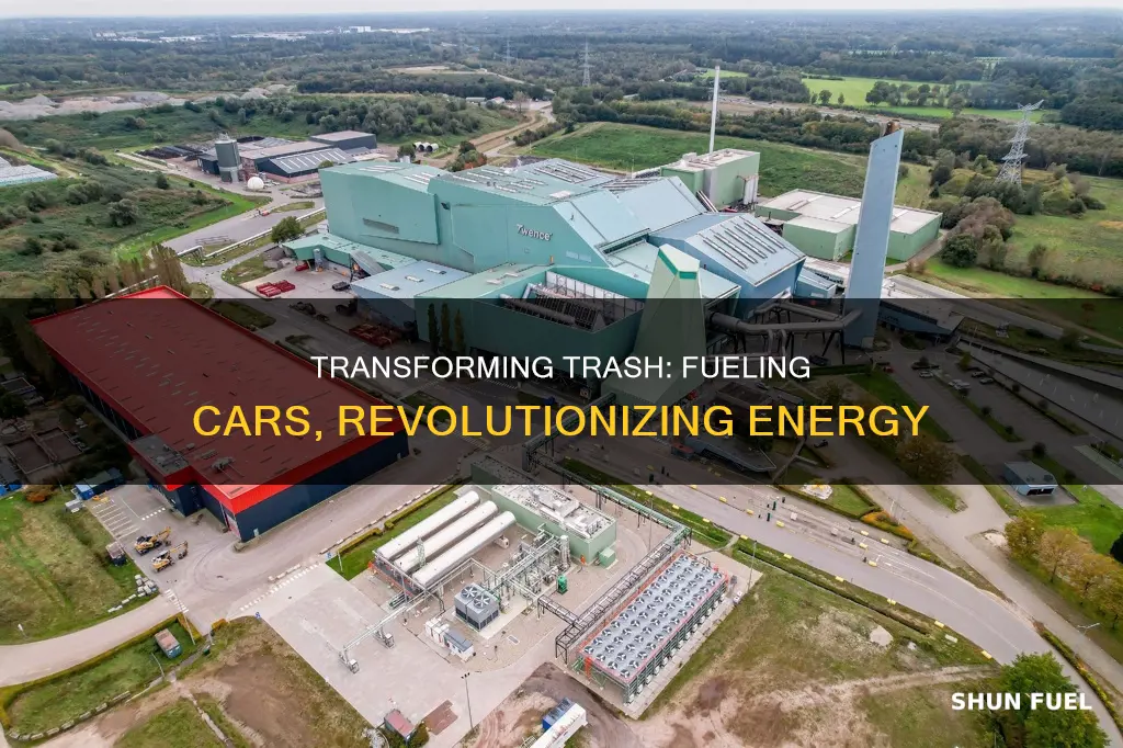 how to turn garbage into fuel for cars