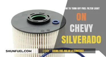 Resetting Fuel Filter Light on Chevy Silverado: A Guide