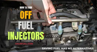Turning Off Fuel Injectors: A Step-by-Step Guide