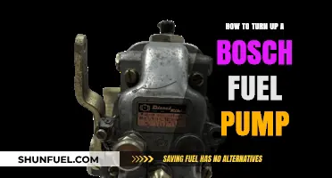 Step-by-Step Guide to Adjusting Your Bosch Fuel Pump Settings