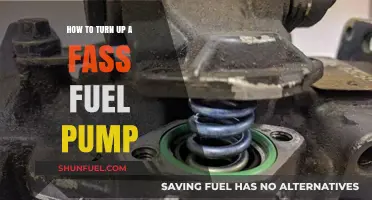 Mastering the Art of Adjusting Your FASS Fuel Pump for Peak Performance
