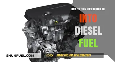 Converting Used Motor Oil: DIY Diesel Fuel