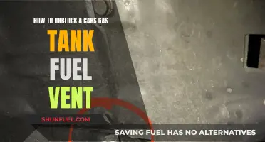 Unblocking Your Car's Fuel Vent: Quick DIY Fixes