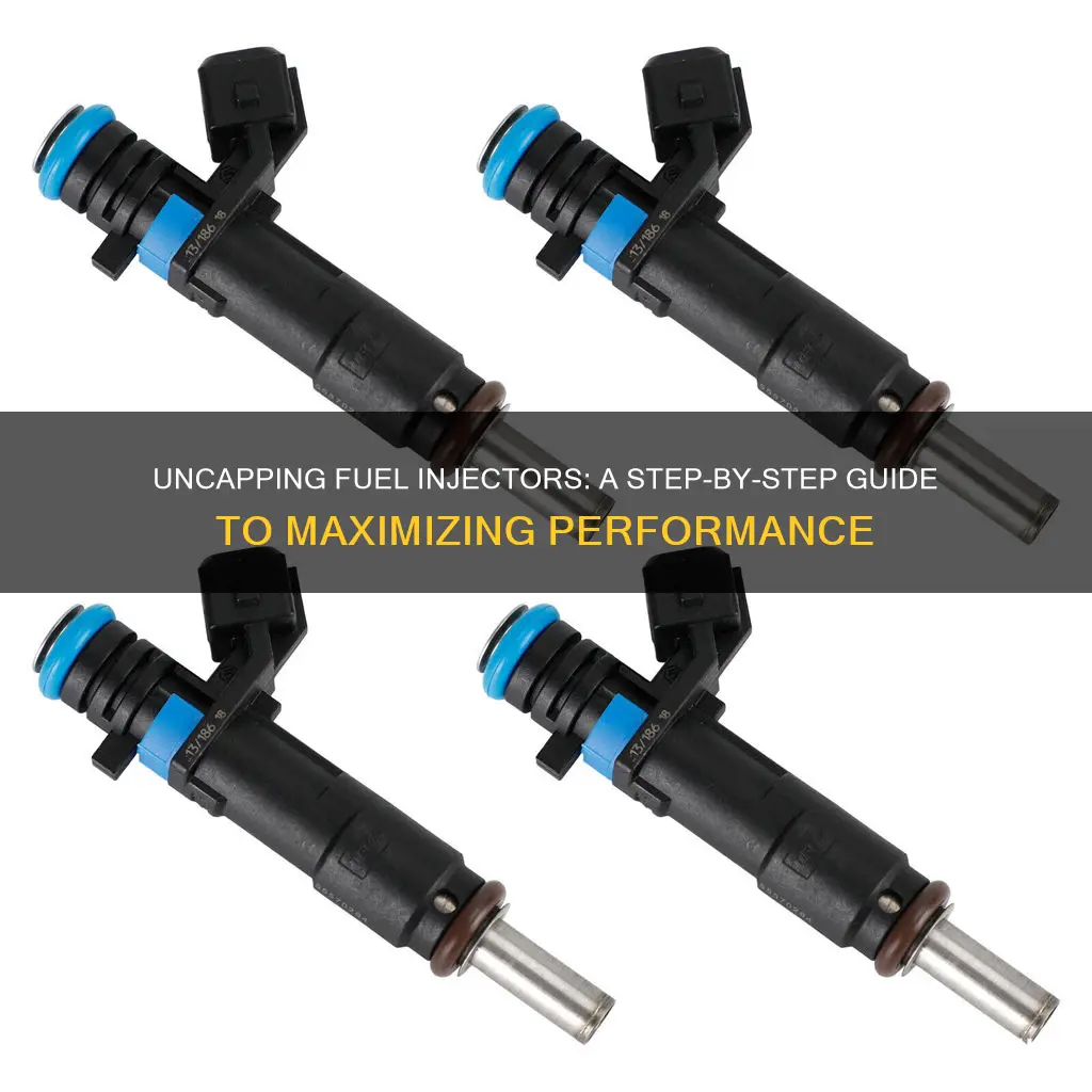 how to uncap fuel injectors