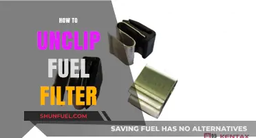 Unclipping Fuel Filter: A Step-by-Step Guide
