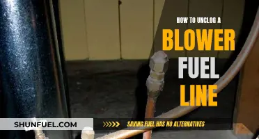 Clearing the Blockage: Unclogging Your Blower Fuel Line