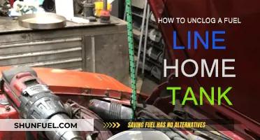 Unclogging a Fuel Line: A Home Tank's Quick Fix