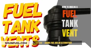 Unclogging Your Fuel Tank Vent: DIY Guide