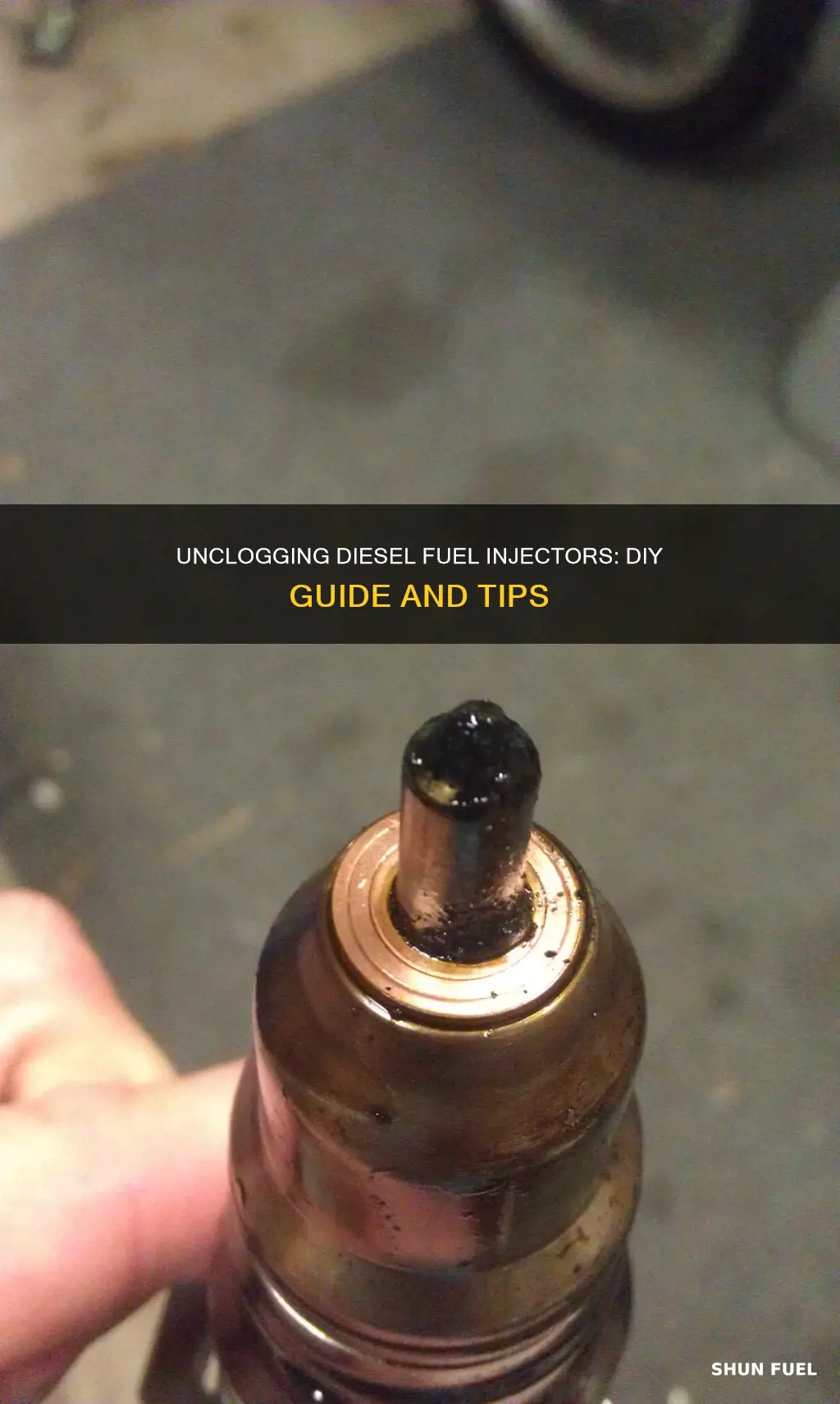 how to unclog diesel fuel injectors