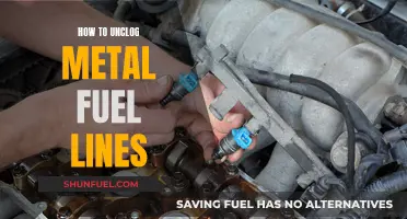 Clearing Metal Fuel Lines: DIY Techniques for Quick Unclogging