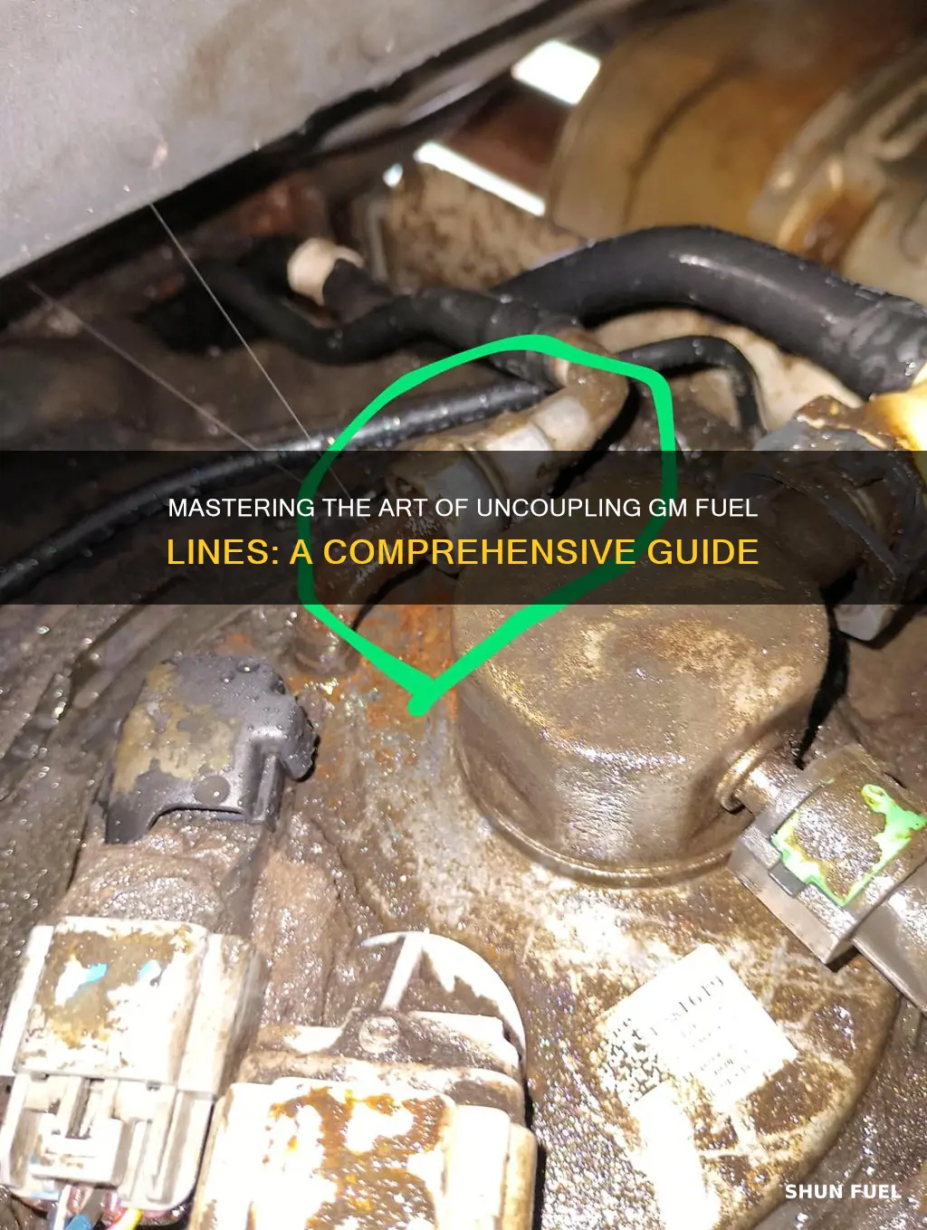 how to uncouple gm fuel lines