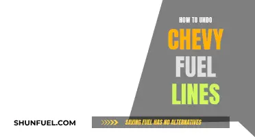 Undoing Chevy Fuel Lines: A Step-by-Step Guide