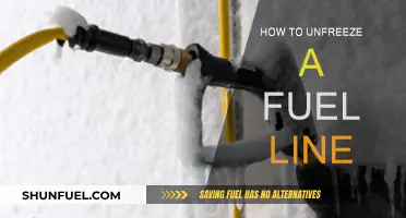 Thawing Frozen Fuel Lines: A Step-by-Step Guide to Unfreezing