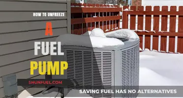 Quick Fixes: Unfreezing Your Fuel Pump Safely and Efficiently