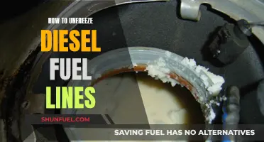 Thawing Frozen Diesel Fuel Lines: Quick Tips for Winter